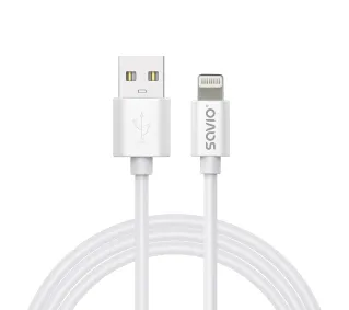 Savio CL-193 USB-A do Lightning 2m Biały