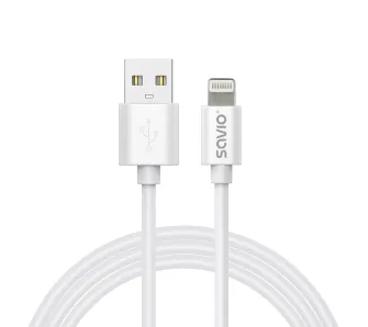 Kabel Savio CL-193 USB-A do Lightning 2m Biały