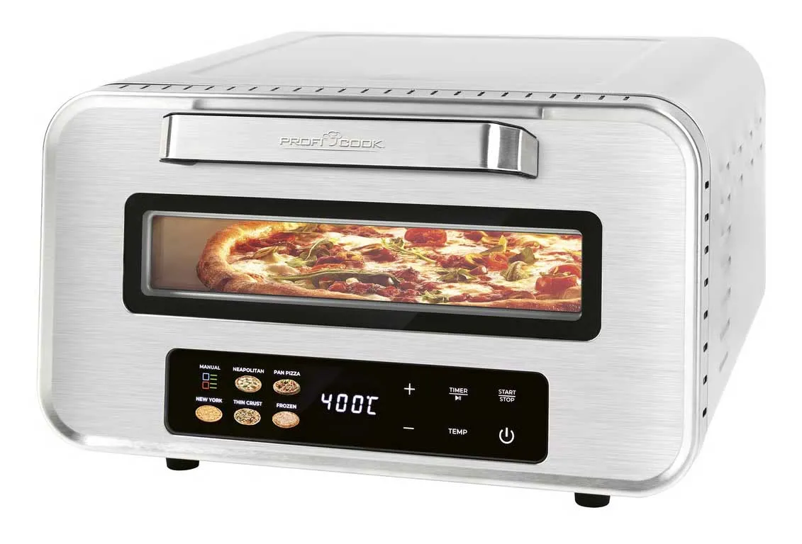 Piec do pizzy ProfiCook PC-PO 1323 2100W Regulacja temperatury 31,5cm