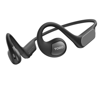 Słuchawki bezprzewodowe Tozo OpenReal Przewodnictwo kostne Bluetooth 5.3 Czarny
