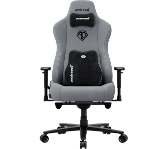 Fotel Anda Seat Novis Plus XL Gamingowy do 150kg Tkanina Szary