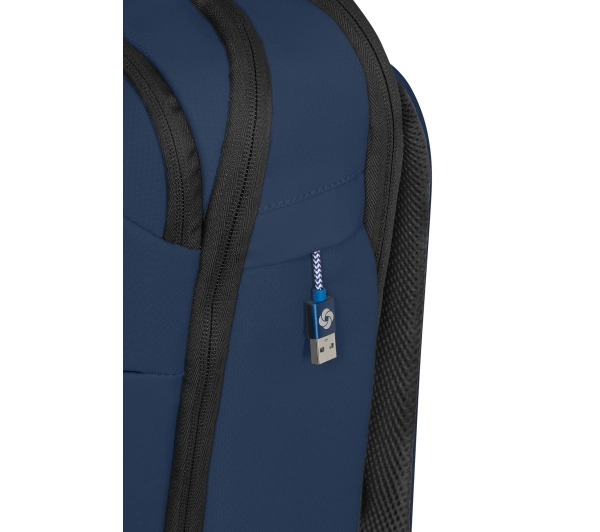 Samsonite Moderny 17.3" Niebieski - Kup na Raty - RRSO 0%