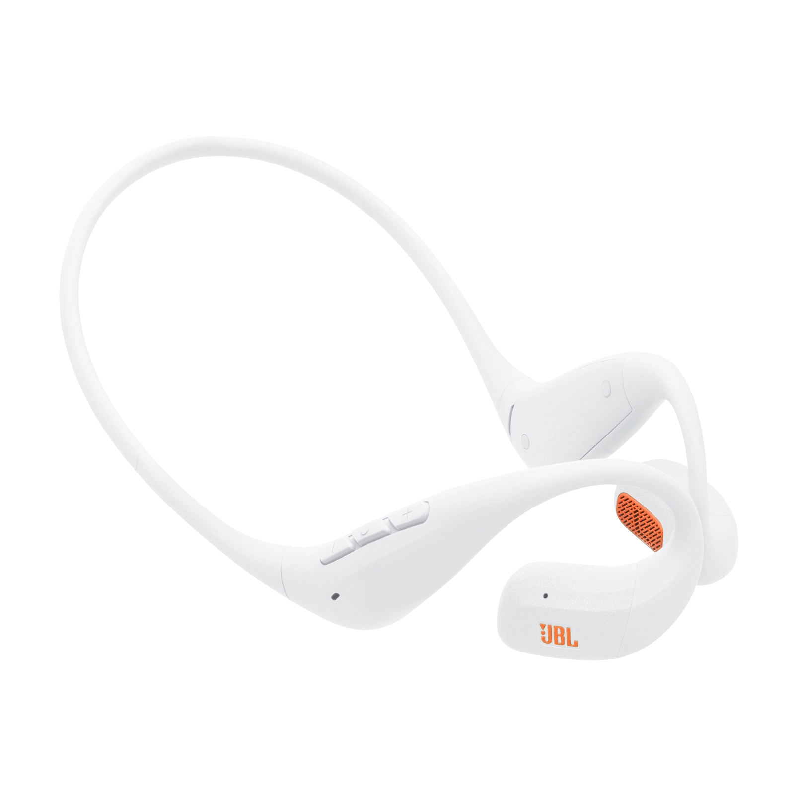 Słuchawki bezprzewodowe JBL Endurance Pace Douszne Bluetooth 5.4 Biały