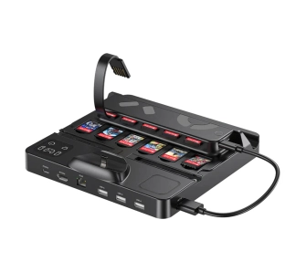 Stacja dokująca Unitek G1005ABK01 Switch Charging Station with Game Card Reader
