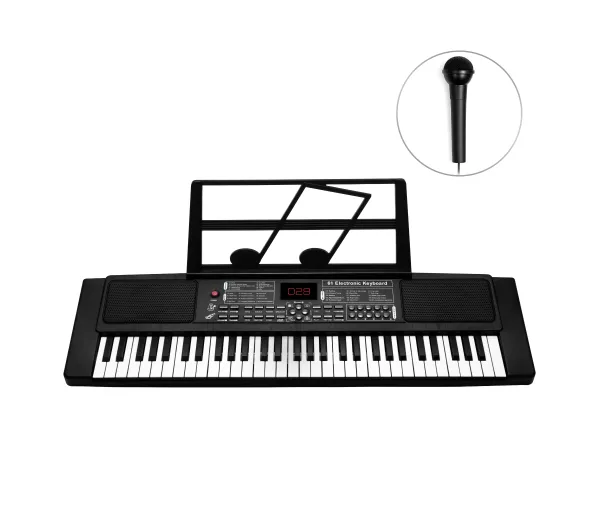 Keyboard MUSICMATE MM-02 KeyDeluxe Czarny