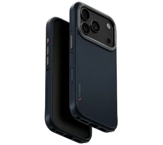 Etui UNIQ Keva do iPhone 17 Pro Magclick Charging Niebieski
