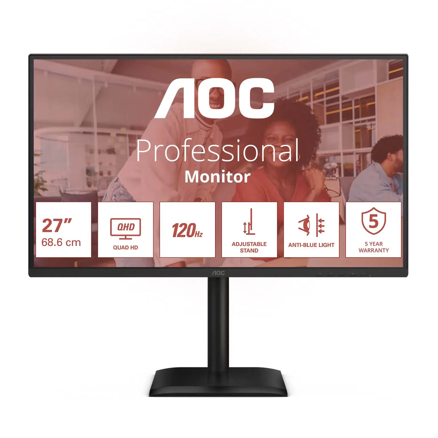 Monitor AOC Q27E4CV 27" 2K IPS 120Hz 4ms