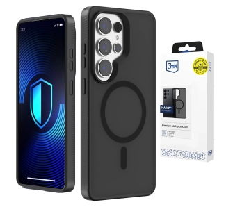 Etui 3mk Hardy Hazy MagCase do Galaxy S25 Ultra Czarny