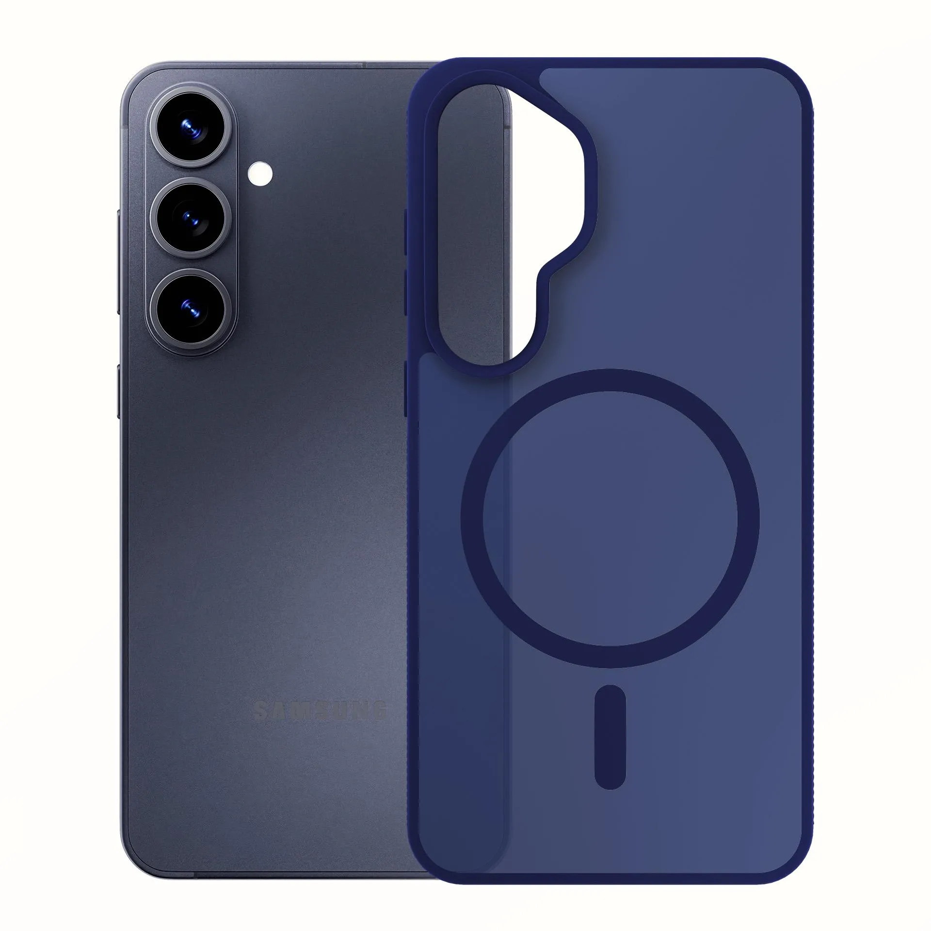 Etui 3mk Hardy Hazy MagCase do Galaxy S26+ Niebieski