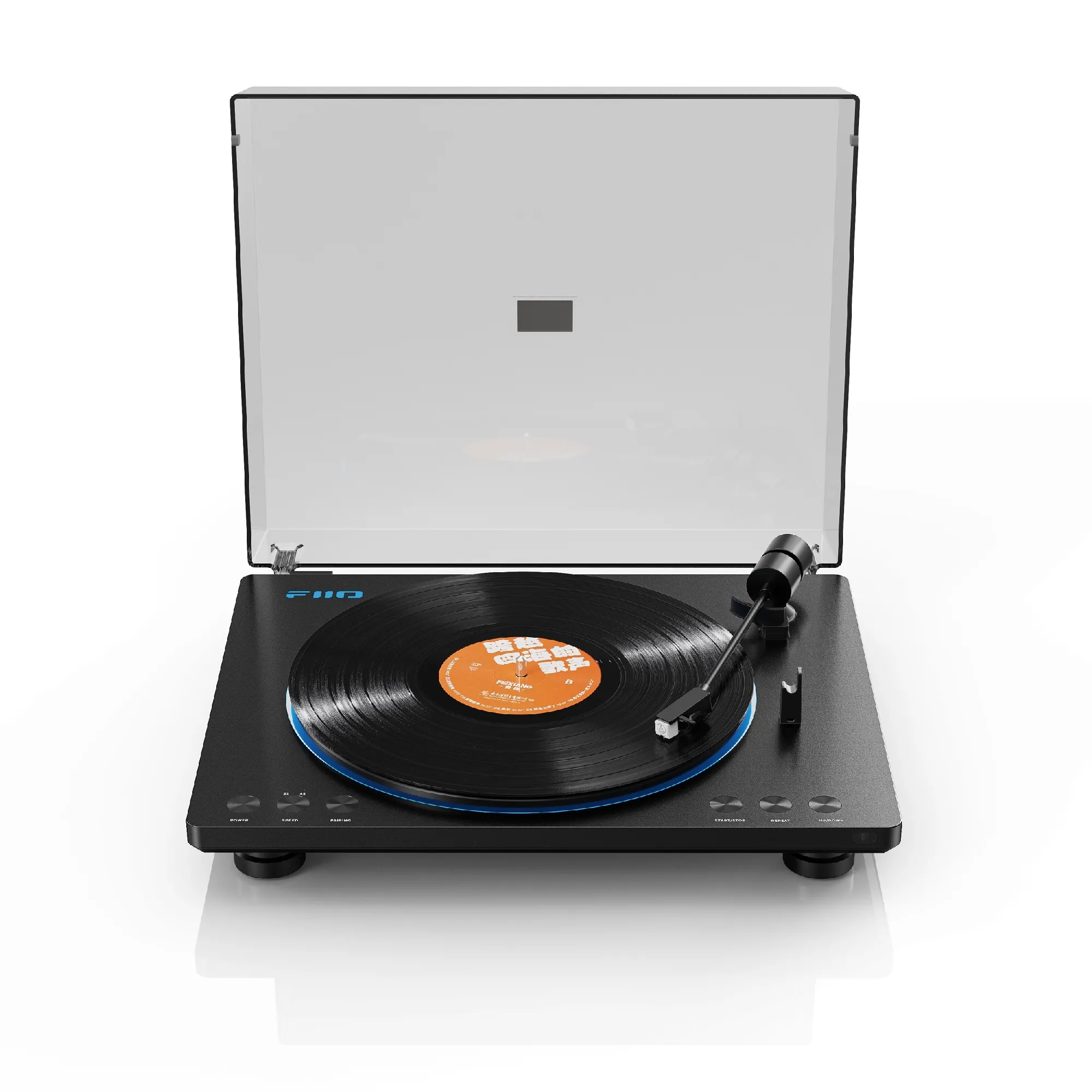 Gramofon FiiO TT13 Automatyczny Napęd paskowy Przedwzmacniacz Czarny