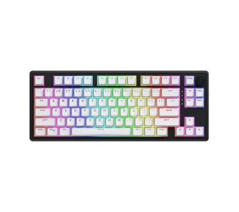 Klawiatura mechaniczna Hator Skyfall 80 Wireless Aurum Lemon Czarno-Szary