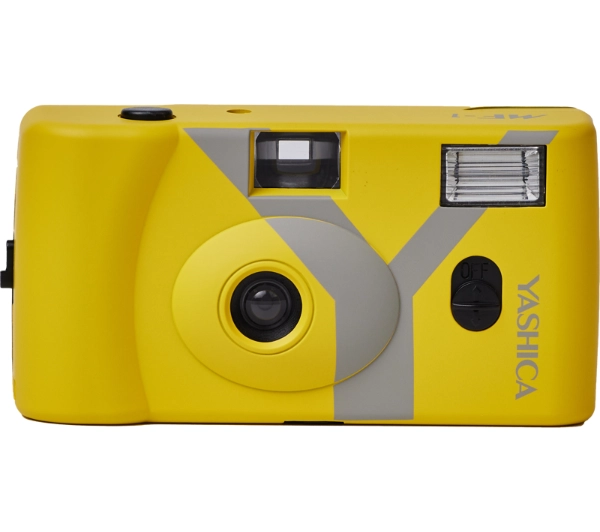 Aparat analogowy YASHICA MF-1 Snapshot Art Camera Żółty
