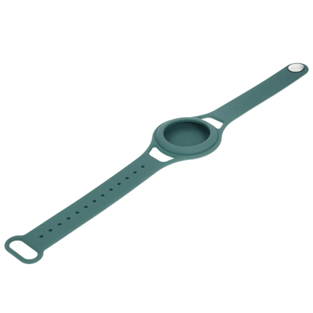 Pasek Bizon Case Locator Child do Apple AirTag Zielony