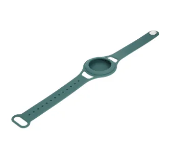 Pasek Bizon Case Locator Child do Apple AirTag Zielony