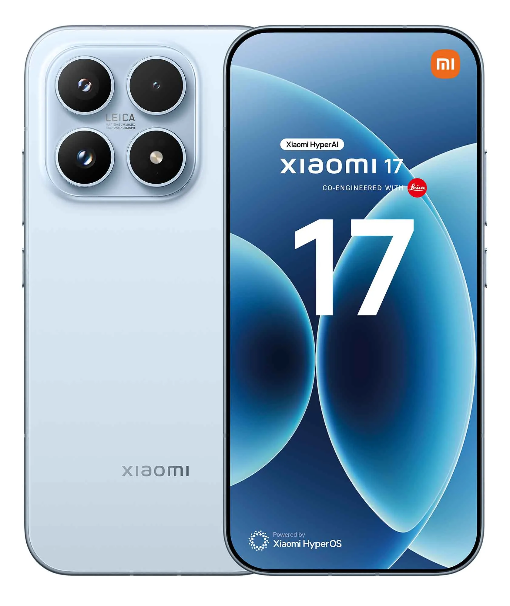 Smartfon Xiaomi 17 12/512GB 6,3" 120Hz 50Mpix Ice Blue