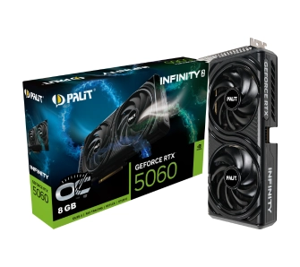 Karta graficzna Palit GeForce RTX 5060 Infinity 2 OC 8GB GDDR7 128bit DLSS 4