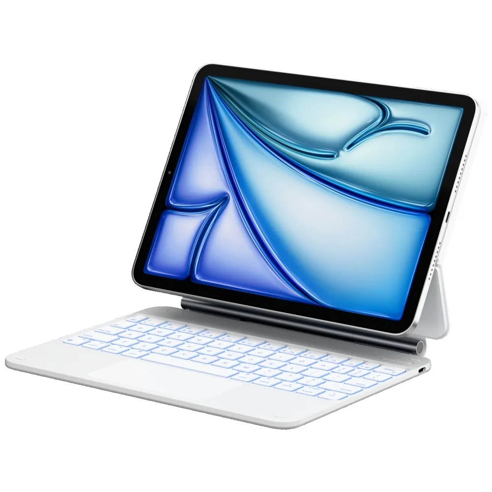 Etui na tablet Typecase Edge z klawiaturą do iPad Air 11" M2 2024/M3 2025/M4 2026 Biały