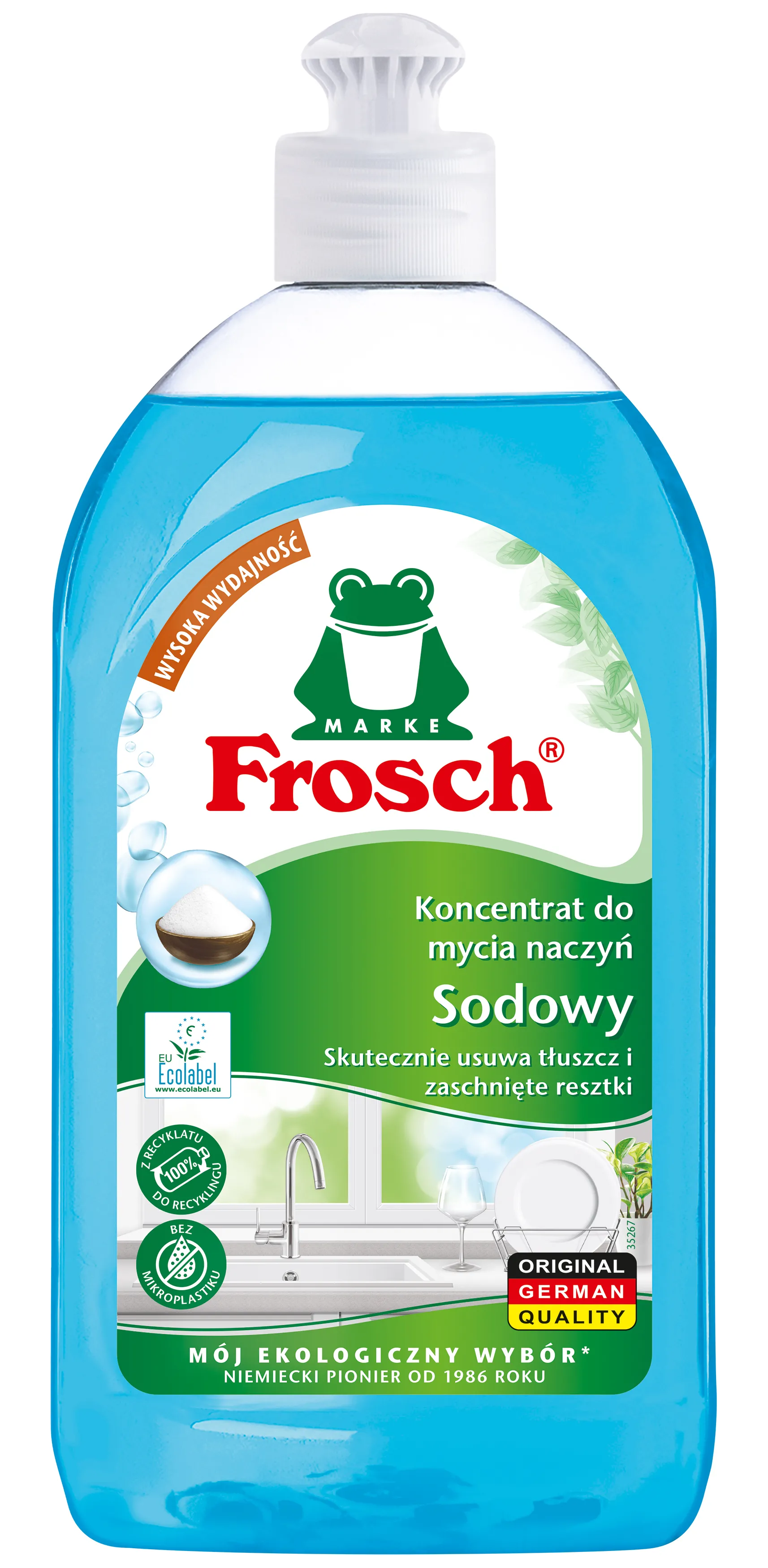 Koncentrat do mycia naczyń Frosch Sodowy 500ml