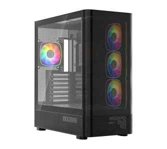 Obudowa MODECOM Volcano AQ300 ARGB Czarny