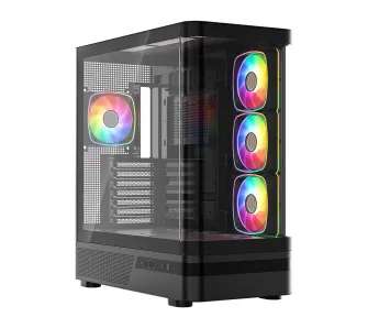 Obudowa MODECOM Volcano AQ100 ARGB Czarny