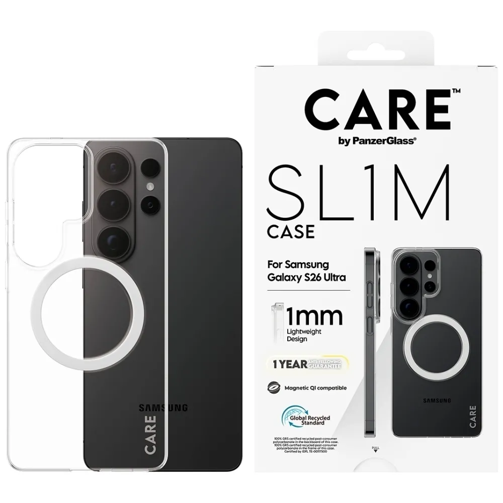 Etui PanzerGlass SL1M do Galaxy S26 Ultra Przezroczysty