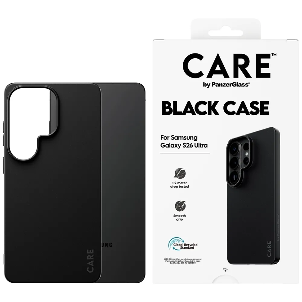Etui PanzerGlass TPU do Galaxy S26 Ultra Czarny