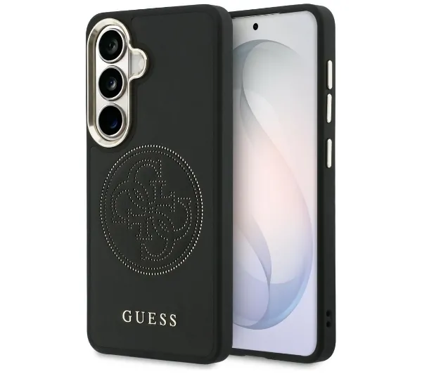 Guess Perforated Logo MagSafe do Galaxy S26 Czarny