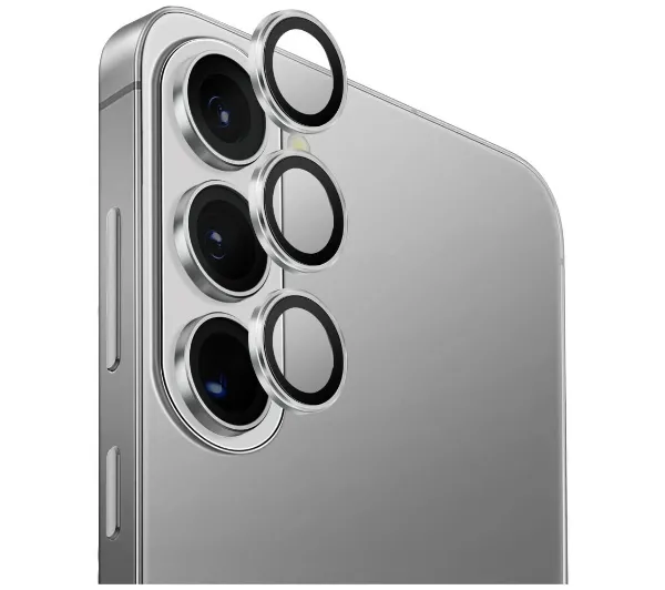 Szkło hartowane na obiektyw UNIQ Optix do Samsung Galaxy S26/ S26+ Srebrny