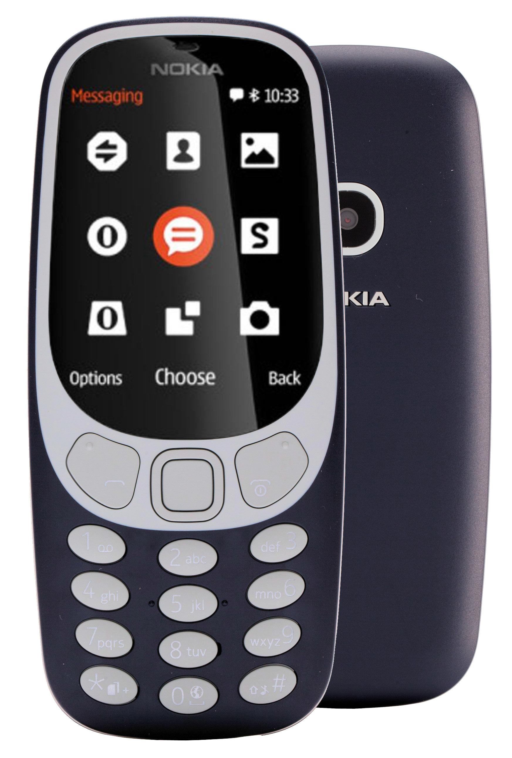 Telefon Nokia 3310 Dual Sim (granatowy mat)