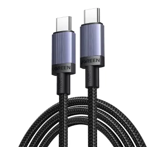 Kabel UGREEN L528 USB-C do USB-C 100W 1m Szary