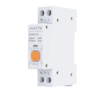 Inteligentny bezpiecznik Avatto ZigBee ZWCB16