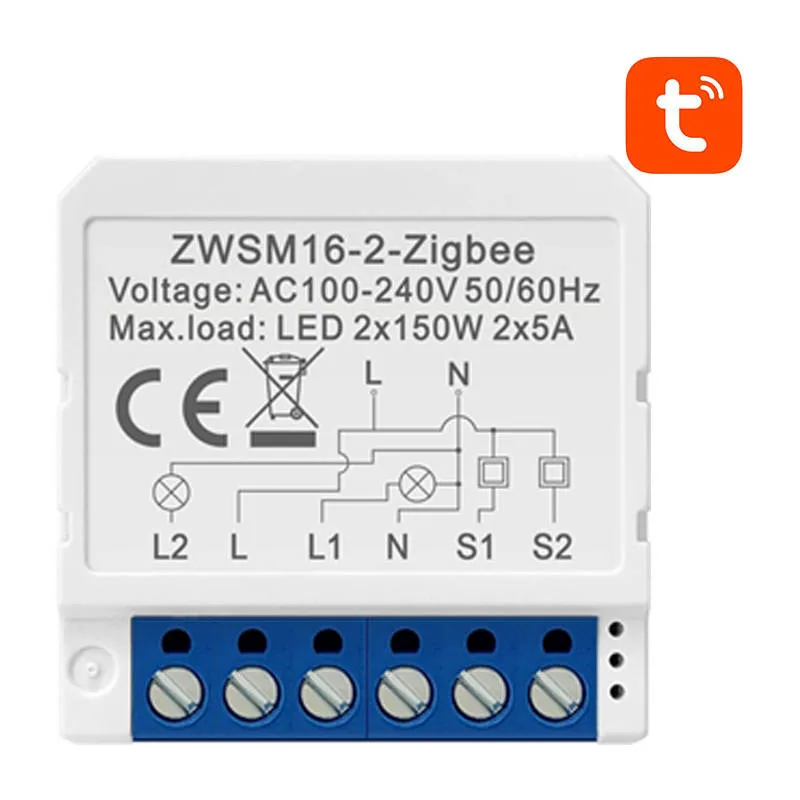 Przełącznik Avatto ZigBee ZWSM16-W2 TUYA