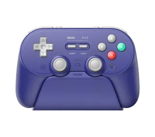 8BitDo Pro 3 Bluetooth Controller do PC, Nintendo Switch / Switch 2, Android iOS, Bezprzewodowy Purpurowy