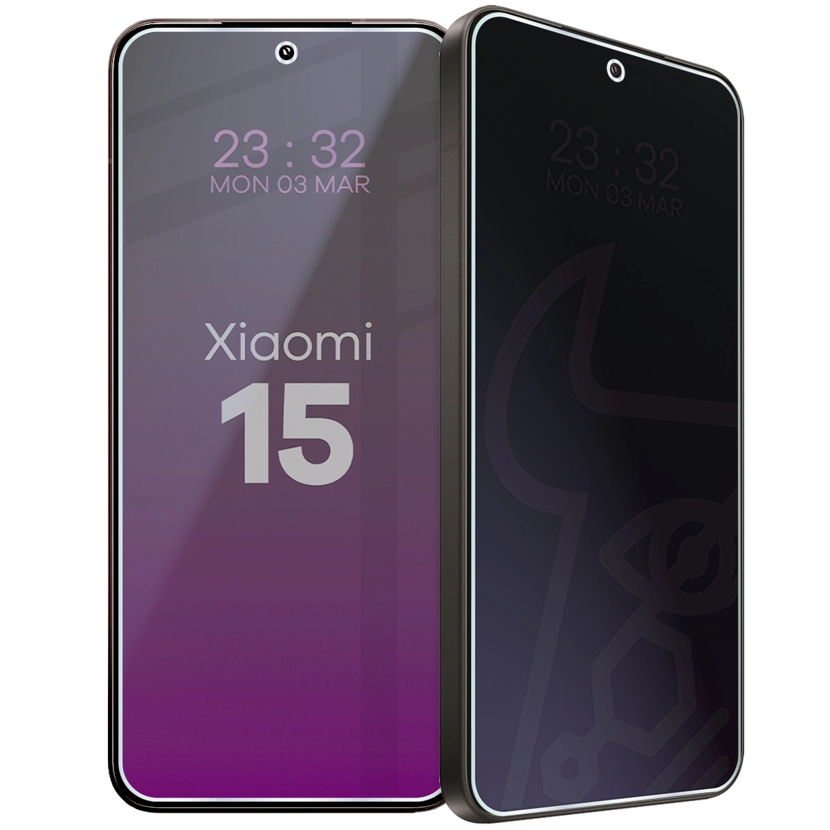 Szkło hybrydowe Bizon prywatyzujące Glass Mule Shadow do Xiaomi 15