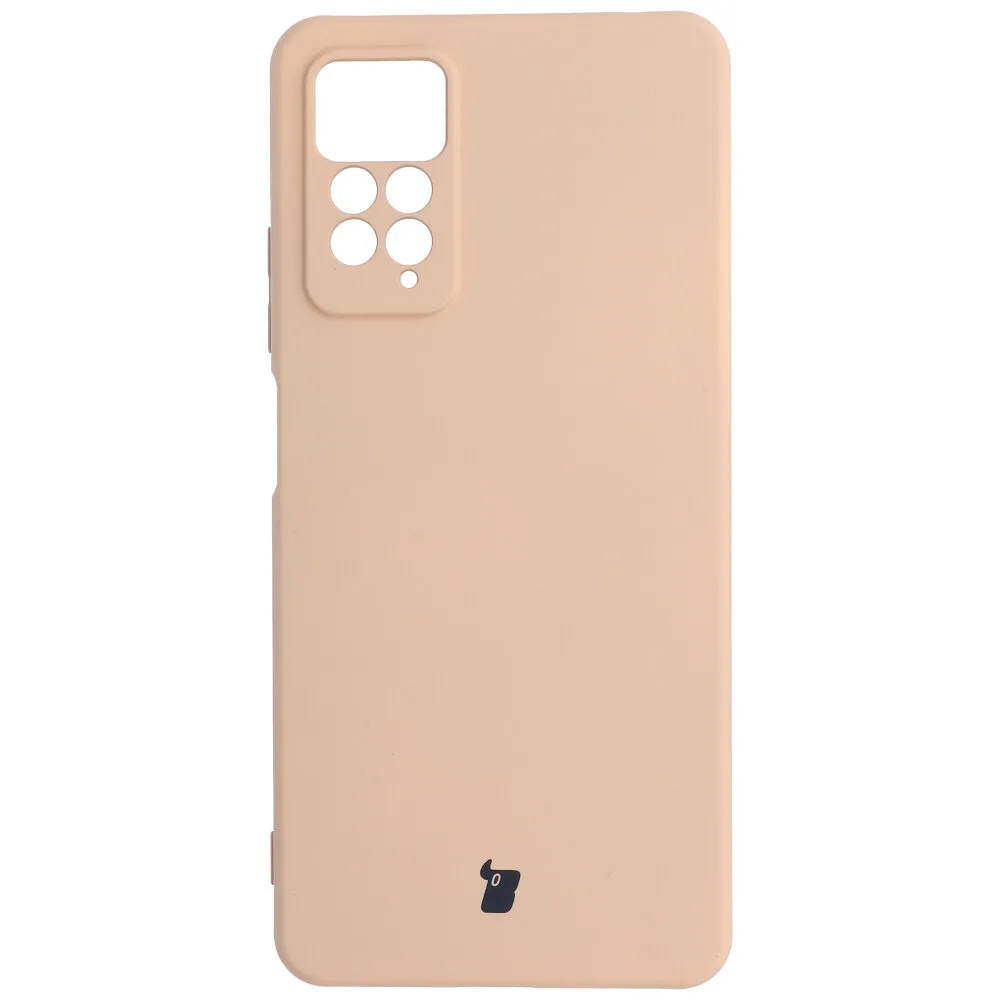 Etui Bizon Silicone do Xiaomi Redmi Note 11 Pro / Pro 5G Jasnoróżowy