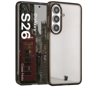 Etui Bizon Case Halo do Galaxy S26 Czarny