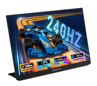 Monitor Zeuslap  P16F 16" 2K IPS 240Hz 3ms Przenośny