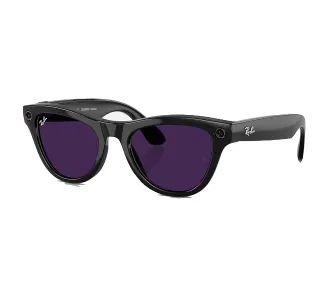 Okulary AR Ray-Ban RW4010 Meta Skyler Shiny Black