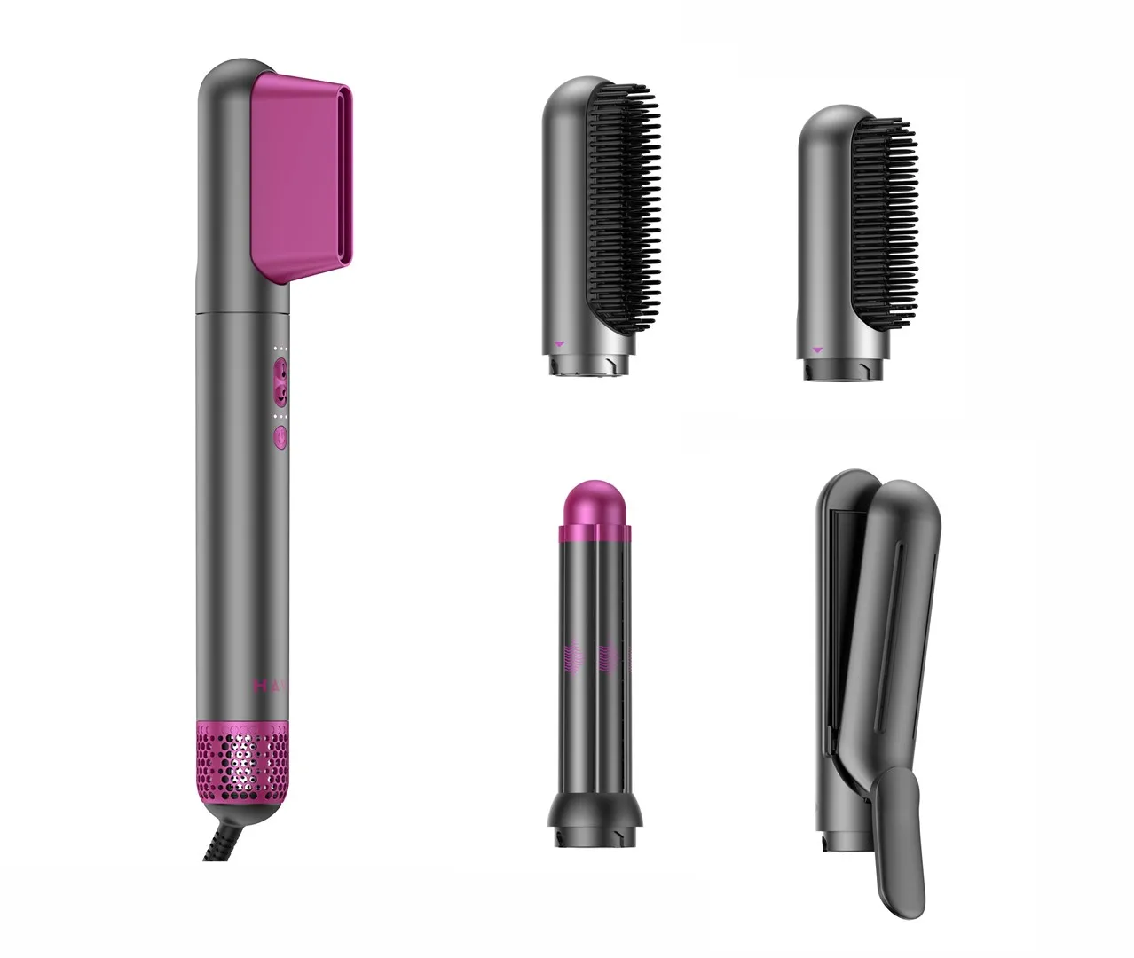 Suszarko-lokówka Havit HD8118-EU 1200W Jonizacja Zimny nawiew 3 poziomy temperatury