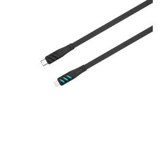 Kabel Havit CB6255 USB-C do Lightning 60W 1m Czarny