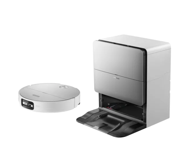 Roboty sprzątające - Roborock Saros 20 Sonic Complete Funkcja mopowania Stacja oczyszczająca Tworzenie mapy pomieszczenia Funkcje AI Biały