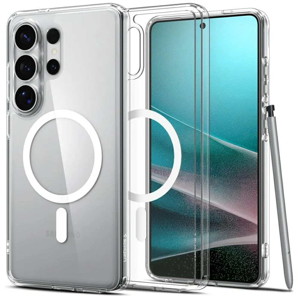 Etui Spigen Ultra Hybrid Mag do Galaxy S26 Ultra Przezroczysty