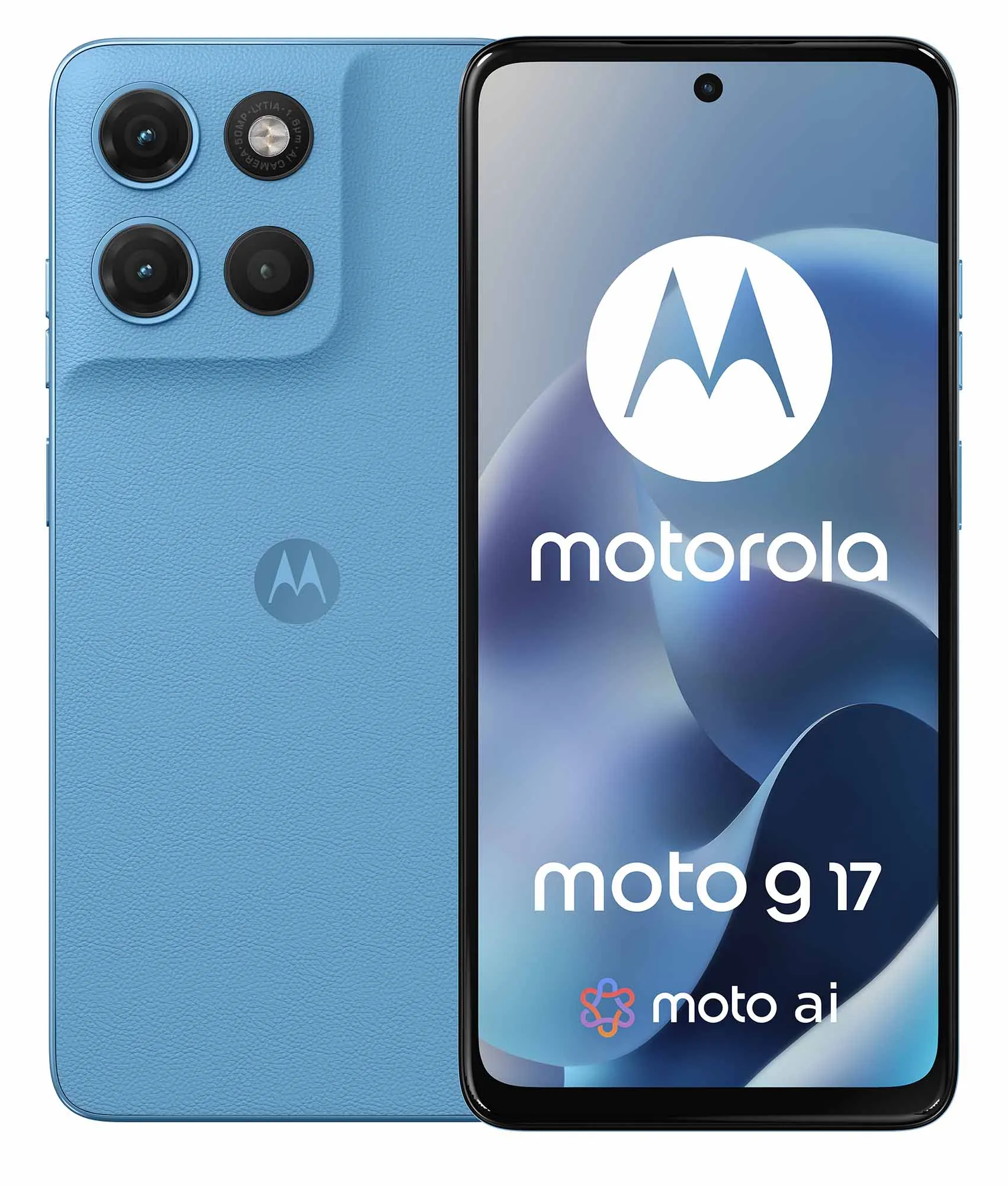 Smartfon Motorola moto g17 4/128GB 6,72" 60Hz 50Mpix Niebieski