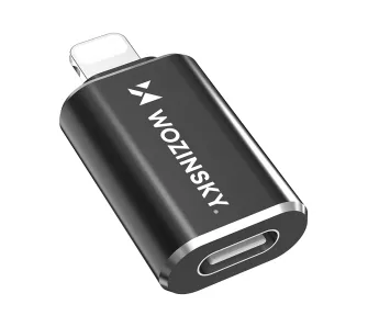 Adapter Wozinsky WALC-01 Lightning do USB-C Czarny