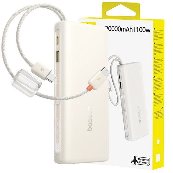 Powerbank Baseus EnerFill FC41 20000mAh 100W Biały