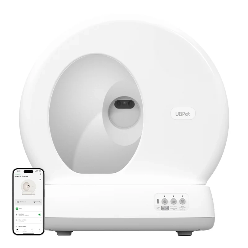 Kuweta UBPet C10 Pro z kamerą 5l Biały