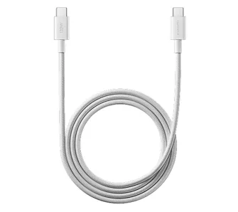 Kabel Xiaomi 6A Braided 120W USB-C - USB-C 1m Biały