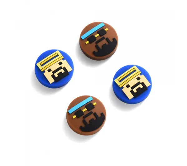 FUNLAB Switch 2 Thumb Grip 4pcs Set - Dave the Diver