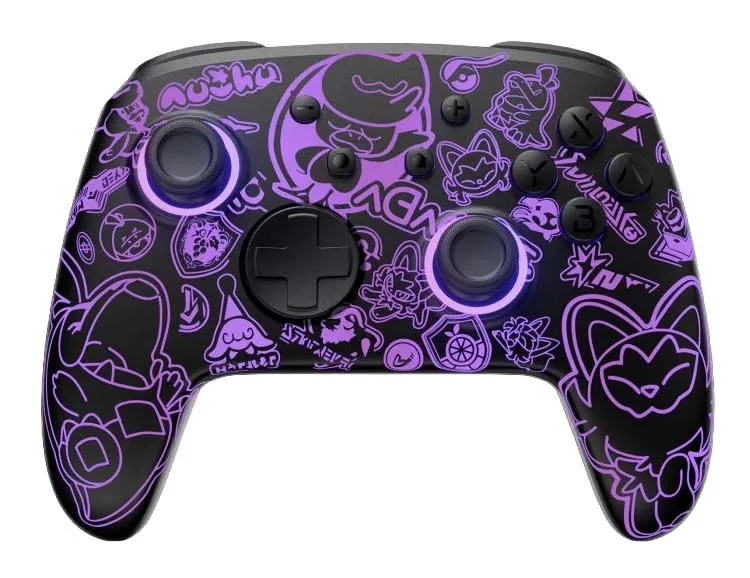 Adapter FUNLAB Firefly Pro Controller - Scarlet & Violet do Nintendo Switch / Switch 2 Bezprzewodowy