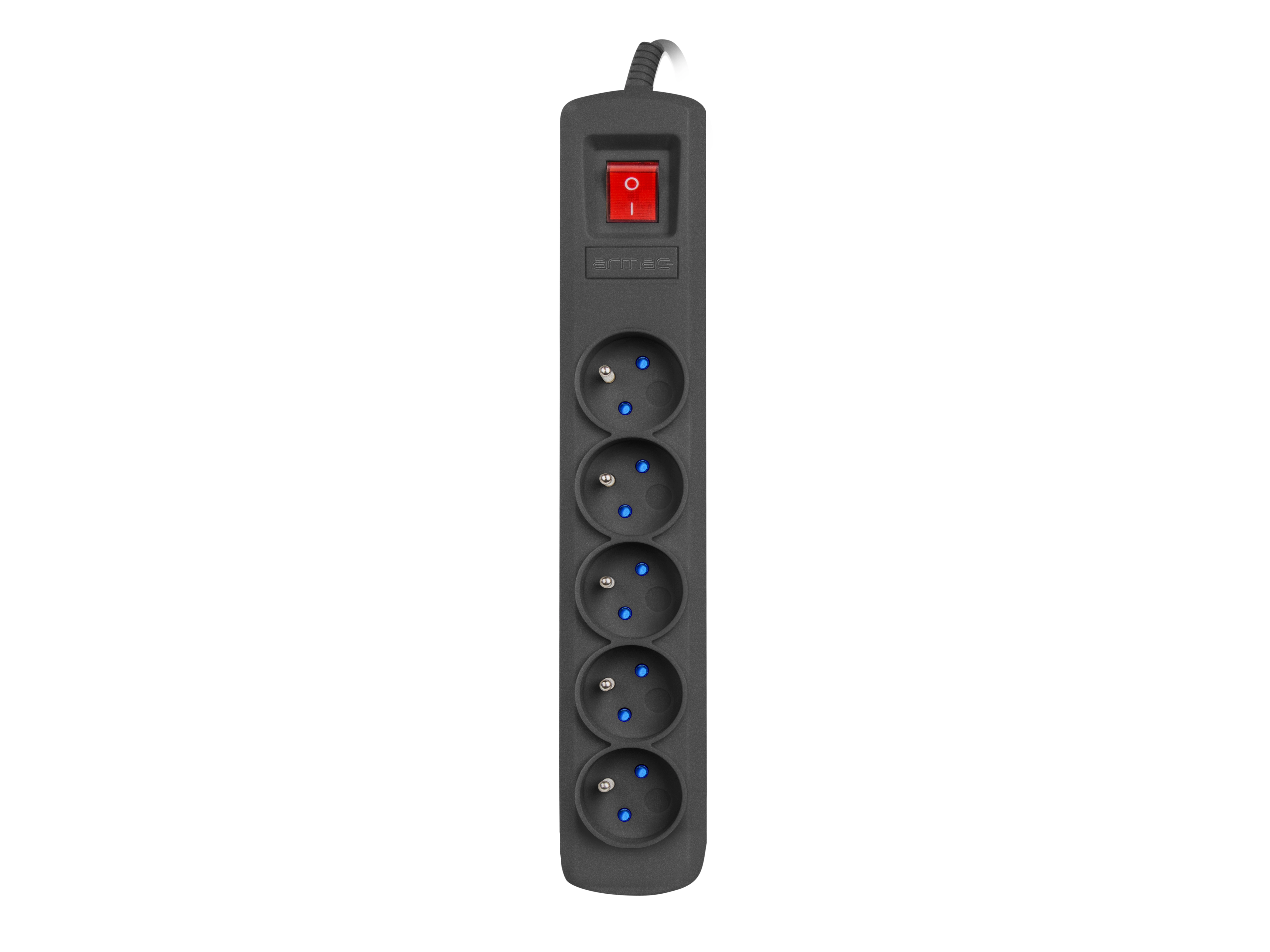 Listwa Armac ARC5 5 gniazd 1,5m Czarny
